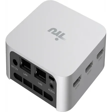 Неттоп IRU Planio 115 N100 (0.8) 16Gb SSD512Gb UHDG без ОС 2xGbitEth WiFi BT 30W серебристый (2099138)