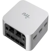 Неттоп IRU Planio 115 N100 (0.8) 16Gb SSD512Gb UHDG Windows 11 Pro 2xGbitEth WiFi BT серебристый (2099141)