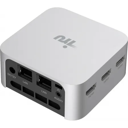 Неттоп IRU Planio 115 N100 (0.8) 16Gb SSD512Gb UHDG Windows 11 Pro 2xGbitEth WiFi BT серебристый (2099141)