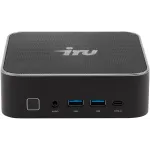 Неттоп IRU Tactio 525 Ryzen 9 6900HX (3.3) 32Gb SSD1Tb 680M Windows 11 Pro GbitEth WiFi BT черный (2099147)