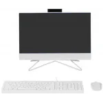 Моноблок HP 200 G4 21.5" Full HD i5 1235U (1.3) 16Gb SSD512Gb Iris Xe DVDRW CR FreeDOS GbitEth WiFi BT 65W клавиатура мышь Cam белый 1920x1080