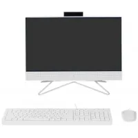 Моноблок HP 200 G4 21.5" Full HD i5 1235U (1.3) 16Gb SSD512Gb Iris Xe DVDRW CR FreeDOS GbitEth WiFi BT 65W клавиатура мышь Cam белый 1920x1080