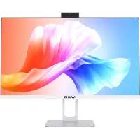 Моноблок Chuwi Unitech 24 23.8" Full HD Ryzen 5 6600H (3.3) 16Gb SSD512Gb 660M Windows 11 Pro GbitEth WiFi BT 48W клавиатура мышь Cam белый 1920x1080