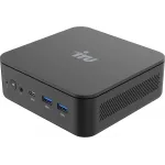 Неттоп IRU Planio 325 Ryzen 5 3500U (2.1) 8Gb SSD256Gb Vega 8 FreeDOS GbitEth WiFi BT 65W черный (2105298)
