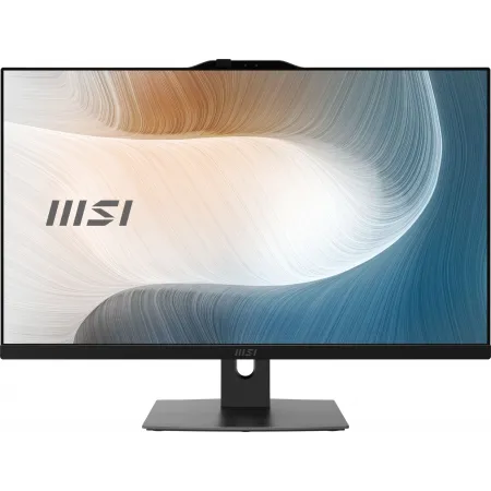 Моноблок MSI Modern AM242P 1M-1032XRU 23.8" Full HD Core 3 100U (1.2) 8Gb SSD512Gb Graphics без ОС GbitEth WiFi BT 120W клавиатура мышь Cam черный 1920x1080