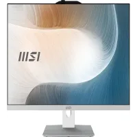 Моноблок MSI Modern AM272P 1M-674RU 27" Full HD Core 5 120U (1.4) 16Gb SSD512Gb Graphics Windows 11 Pro GbitEth WiFi BT 120W клавиатура мышь Cam белый 1920x1080