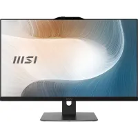 Моноблок MSI Modern AM272P 1M-683XRU 27" Full HD Core 3 100U (1.2) 8Gb SSD512Gb Graphics без ОС GbitEth WiFi BT 120W клавиатура мышь Cam черный 1920x1080