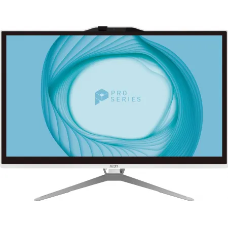 Моноблок MSI Pro AP222T 14M-458XRU 21.5" Full HD Touch i5 14400 (2.5) 16Gb SSD512Gb UHDG 730 CR без ОС 2xGbitEth WiFi BT 120W клавиатура мышь Cam белый 1920x1080