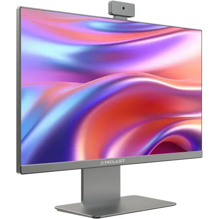 Моноблок Teclast V24 Air 23.8" Full HD i7 13620H (2.4) 16Gb SSD1Tb UHDG Windows 11 Pro GbitEth WiFi BT 120W клавиатура мышь Cam серый 1920x1080