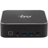 Неттоп IRU Tactio 525 Ryzen 7 6800H (3.3) 16Gb SSD1Tb 680M FreeDOS GbitEth WiFi BT черный (2113241)