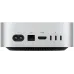 ПК Apple Mac mini A3238 M4 10 core (4.41) 24Gb SSD512Gb 10 core GPU macOS GbitEth WiFi BT серебристый (MCYT4LL/A)