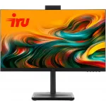 Моноблок IRU Tactio 24ID 24.5" Full HD i3 1215U (1.2) 8Gb SSD256Gb UHDG Windows 11 Pro 64 GbitEth WiFi BT 90W Cam черный 1920x1080