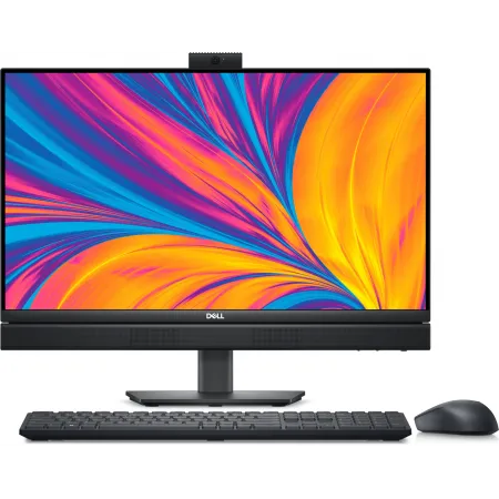 Моноблок Dell Optiplex 7420 23.8" Full HD i5 14500T (1.7) 16Gb SSD512Gb UHDG 770 CR Windows 11 Pro GbitEth WiFi BT 130W клавиатура мышь Cam черный 1920x1080
