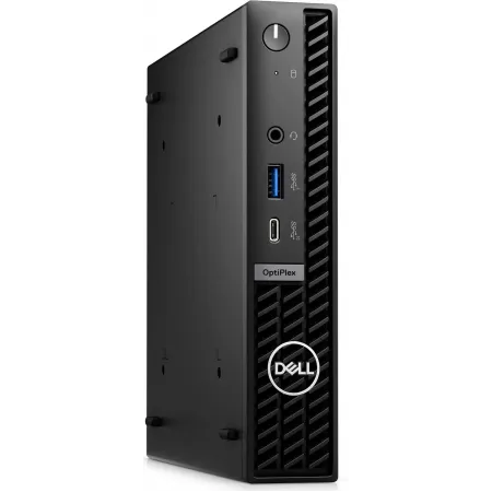 Неттоп Dell Optiplex 7020 Micro i3 14100T (2.7) 16Gb SSD256Gb UHDG 730 Linux Ubuntu GbitEth WiFi BT 90W мышь клавиатура черный (7020-3660)