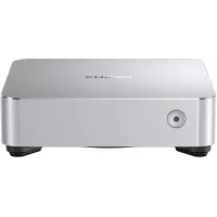 ПК Мини Chuwi AuBox Ryzen 7 8745HS (3.8) 16Gb SSD512Gb 780M Windows 11 Pro 2x2.5GbitEth WiFi BT 120W серебристый/черный