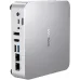 ПК Мини Chuwi AuBox Ryzen 7 8745HS (3.8) 16Gb SSD512Gb 780M Windows 11 Pro 2x2.5GbitEth WiFi BT 120W серебристый/черный