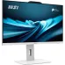 Моноблок MSI Pro AP242P 14M-668XRU 23.8" Full HD i7 14700 (2.1) 16Gb SSD512Gb UHDG 770 без ОС GbitEth WiFi BT 120W клавиатура мышь Cam белый 1920x1080