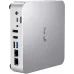 Неттоп Acer Gadget E10 ETBox1 i5 13500H (2.6) 16Gb SSD512Gb UHDG Windows 11 Pro 2x2.5GbitEth WiFi BT 120W серебристый/черный