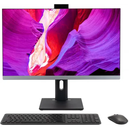 Моноблок Digma Pro Unity 27" Full HD i5 13500HX (2.5) 16Gb SSD512Gb UHDG 730 CR Windows 11 Pro GbitEth WiFi BT 90W клавиатура мышь Cam серый/черный 1920x1080