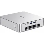 Неттоп Acer Gadget E10 ERBox X Ryzen 7 H 255 (3.8) 16Gb SSD512Gb 780M Windows 11 Pro 2x2.5GbitEth WiFi BT 120W серебристый