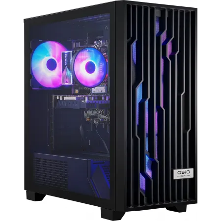 ПК Osio CyberLine C59i i5 12400F (2.5) 32Gb SSD1Tb RTX3050 6Gb без ОС GbitEth 550W черный (С59I-002B)