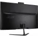 Моноблок Acer Aspire C27-2G 27" Full HD Ryzen 5 7430U (2.3) 16Gb SSD512Gb RGr Eshell GbitEth WiFi BT 120W клавиатура мышь Cam черный 1920x1080