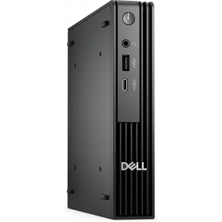 ПК Dell Pro Micro QCM1250 Micro Core Ultra 5 235T (2.2) 16Gb SSD512Gb Graphics Windows 11 Pro GbitEth WiFi BT 90W мышь клавиатура черный (5654)