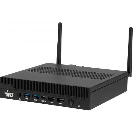 Неттоп IRU Tactio 310H6ITF i7 12700 (2.1) 32Gb SSD1Tb UHDG 770 Windows 11 Pro GbitEth WiFi BT 90W черный (RUS) (2173196)