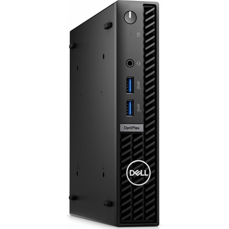 Неттоп Dell Optiplex 7010 Micro i3 13100T (2.5) 8Gb SSD256Gb UHDG 730 Windows 11 Professional GbitEth WiFi BT 260W мышь клавиатура черный (7010-3821)