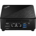 Неттоп MSI Cubi 5 12M-031XRU i3 1215U (1.2) 8Gb SSD512Gb UHDG noOS 2xGbitEth WiFi BT 65W черный (9S6-B0A811-224)