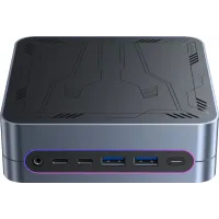 Неттоп Chuwi LarkBox S i3 1220P (1.5) 16Gb SSD512Gb UHDG Windows 11 Pro GbitEth WiFi BT 90W серый/черный