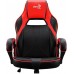 Кресло игровое Aerocool AC40C AIR черный/красный сиденье черный/красный полиуретан крестов.