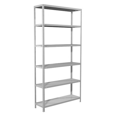 Стеллаж Практик MS пол.:6 единая 2200x1000x600мм серый (S24199176602) Стеллаж Практик MS пол.:6 единая 2200x1000x600мм серый (S24199176602)