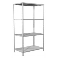 Стеллаж Практик MS пол.:4 единая 1850x1000x600мм серый (S24199156402) Стеллаж Практик MS пол.:4 единая 1850x1000x600мм серый (S24199156402)