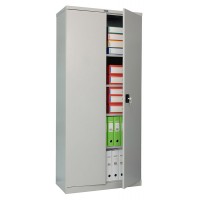 Шкаф для документов Практик CB 12 прямой 850x400x1860мм серый (S20499011202)