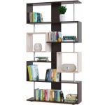 Стеллаж Сокол СТ-2 пол.:6 единая венге/беленый дуб (СТВ5БД5) Стеллаж Сокол СТ-2 пол.:6 единая венге/беленый дуб (СТВ5БД5)