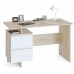 Стол для компьютера Сокол СПм-19 столешница ЛДСП дуб сонома белый каркас дуб сонома (СПМ19ДСБ)