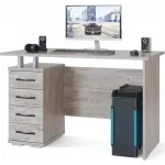 Стол для компьютера Сокол КСТ106.1 столешница ЛДСП дуб юкон (00-00009491)