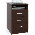 Тумба Сокол КТ-14 приставная 404x571x670мм венге (КТ14ВК5)