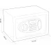 Сейф мебельный Cactus CS-SF-E20L взломостойкий 200x310x200мм электронный