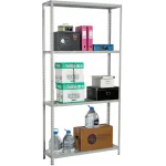 Стеллаж Практик MS Standart 160KD/70x30/4 пол.:4 разборная 1600x700x300мм серый (S24099023402)