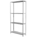 Стеллаж Практик MS Standart 200KD/100x30/4 пол.:4 разборная 2000x1000x300мм серый (S24099243402) Стеллаж Практик MS Standart 200KD/100x30/4 пол.:4 разборная 2000x1000x300мм серый (S24099243402)