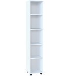 Стеллаж Сокол ШУ-10 пол.:5 342x1827x372мм белый (00-00012007)