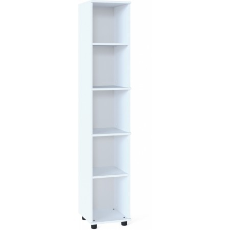 Стеллаж Сокол ШУ-10 пол.:5 342x1827x372мм белый (00-00012007)