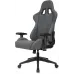 Кресло игровое Zombie Neo серый 3C1 с подголов. крестов. пластик черный