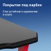 Стол игровой Оклик 521G столешница МДФ черный каркас красный 110х60см