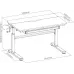 Стол детский Cactus CS-KD01-PK столешница МДФ розовый 100x80x60см