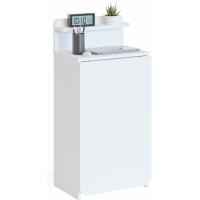 Стол для компьютера Сокол СП-19 складн. столешница ЛДСП белый каркас хром (00-00012723)