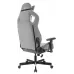 Кресло игровое Knight Outrider серый Light-19 крестов. металл