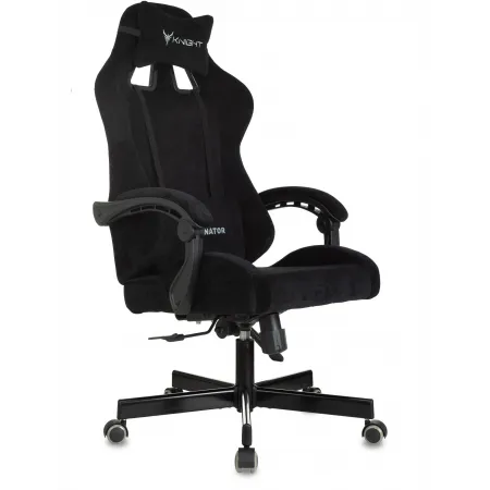 Кресло игровое Knight Terminator черный Light-20 крестов. металл Кресло игровое Knight Terminator черный Light-20 крестов. металл